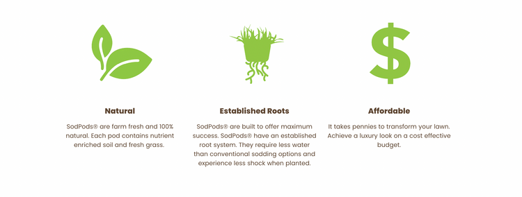 sodpods features