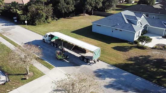 Bethel Truck Delivery House Sod